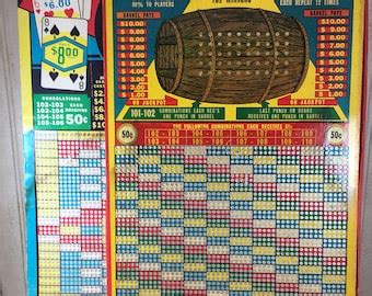 gambling punch board|punch cards gambling.